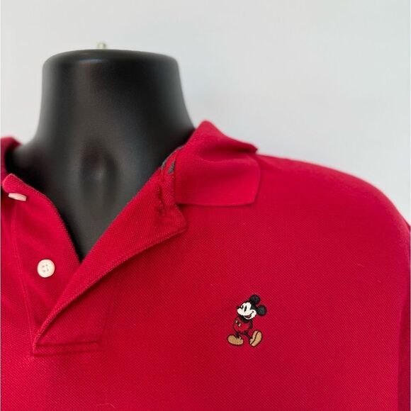 Disney Red Mickey Mouse Polo - Picture 2 of 6